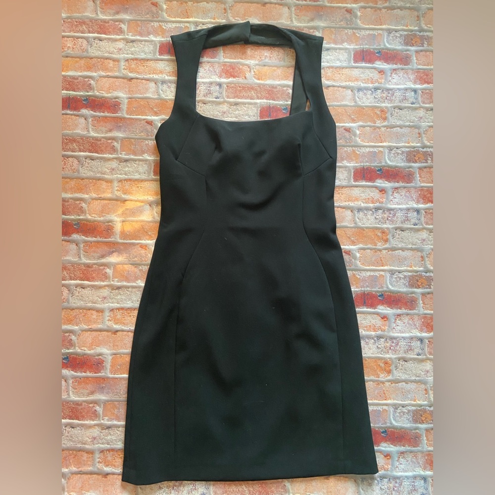 Black French Connection mini dress, size 0